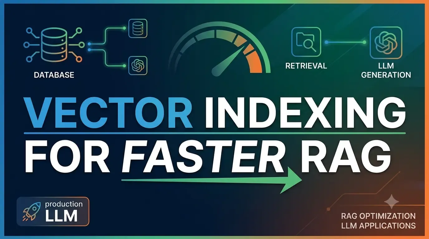 Optimizing RAG Latency with Vector Indexing